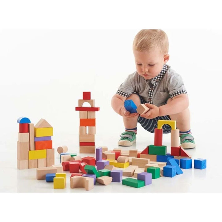 100 wooden Block set - EASE