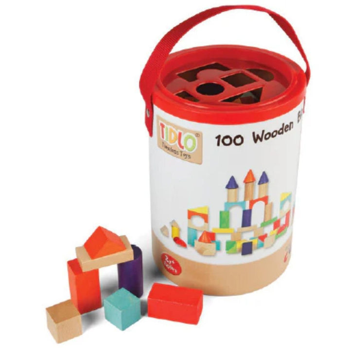 100 Wooden Blocks - EASE