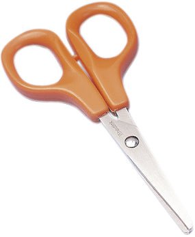 12.5 Cm Right Hand Orange Child Scissors (10 Pk) - EASE