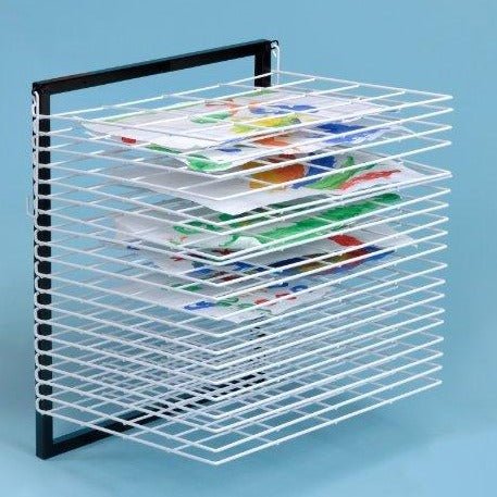 20 Shelf Wall Mounted Art Drying Rack - EASE