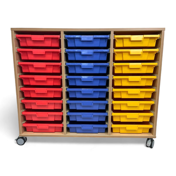 24 Shallow Tray Storage Unit - All options - EASE