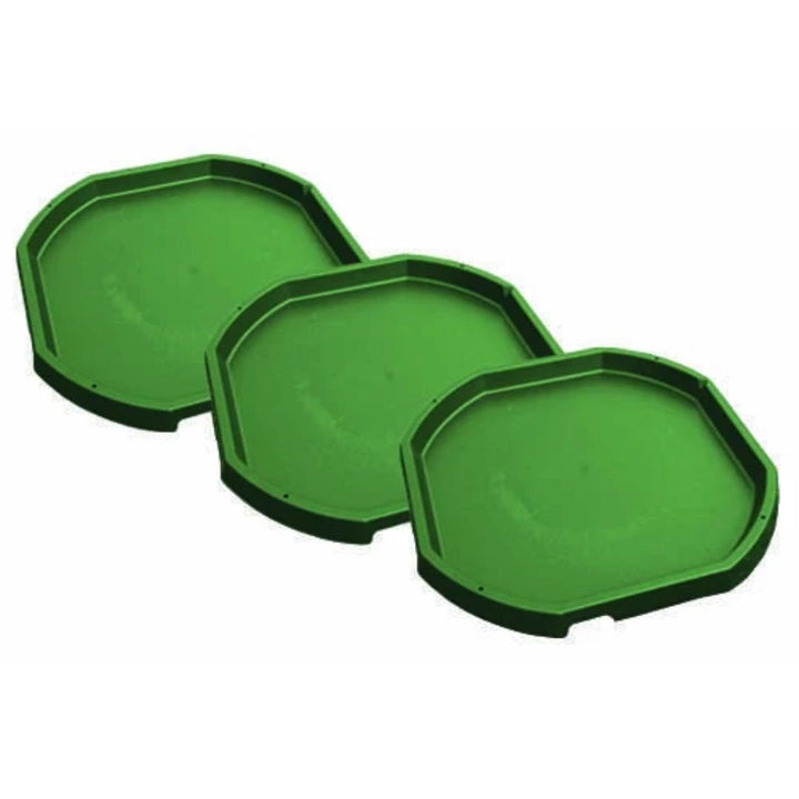 3 - Pack Active World Tray - Green (trays only) - EASE