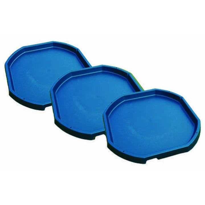 3 - Pack Active World Tuff Tray - Blue (trays only) - EASE