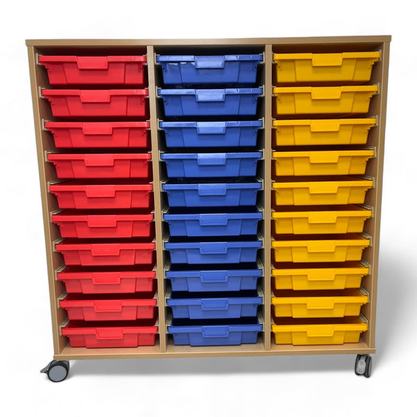 30 Shallow Tray Storage Unit - All options - EASE