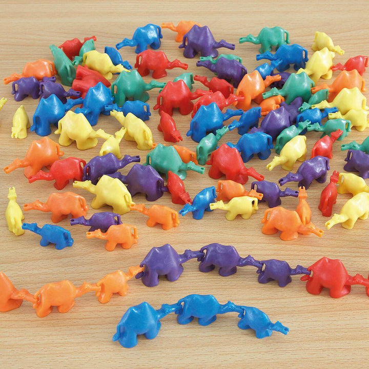 3D Coloured Connecting Camel Figures 96pk - EASE