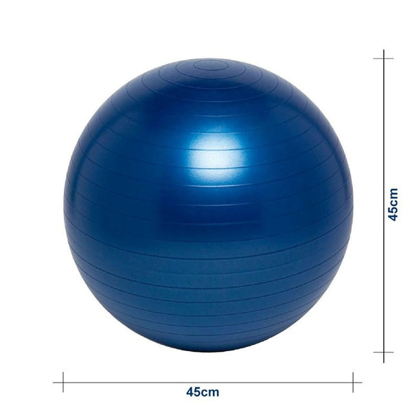 45cm Balance Ball Weighted Seat Blue - EASE