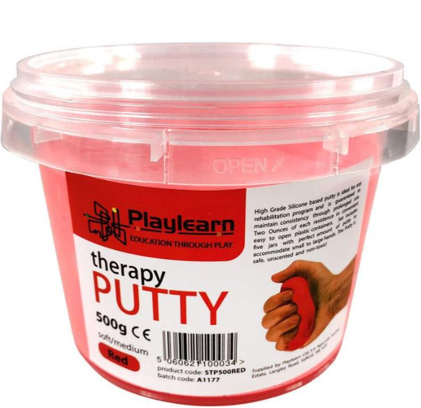 500g Therapy Putty : Red Medium - EASE