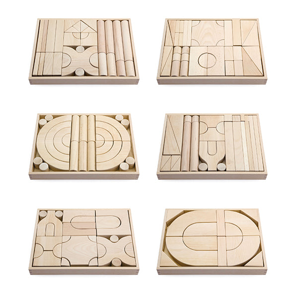 Wooden Block  -  6 Trays Set #2 