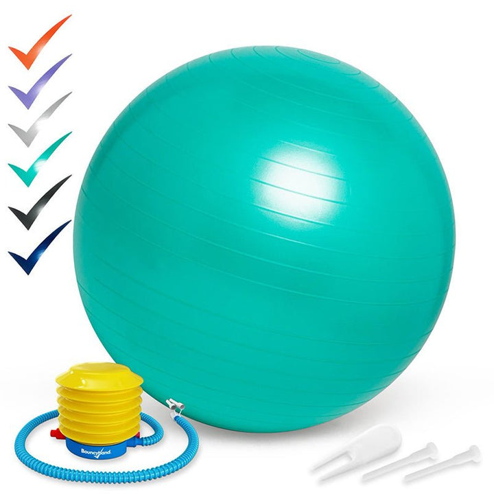 55cm Balance Ball Weighted Seat Green - EASE