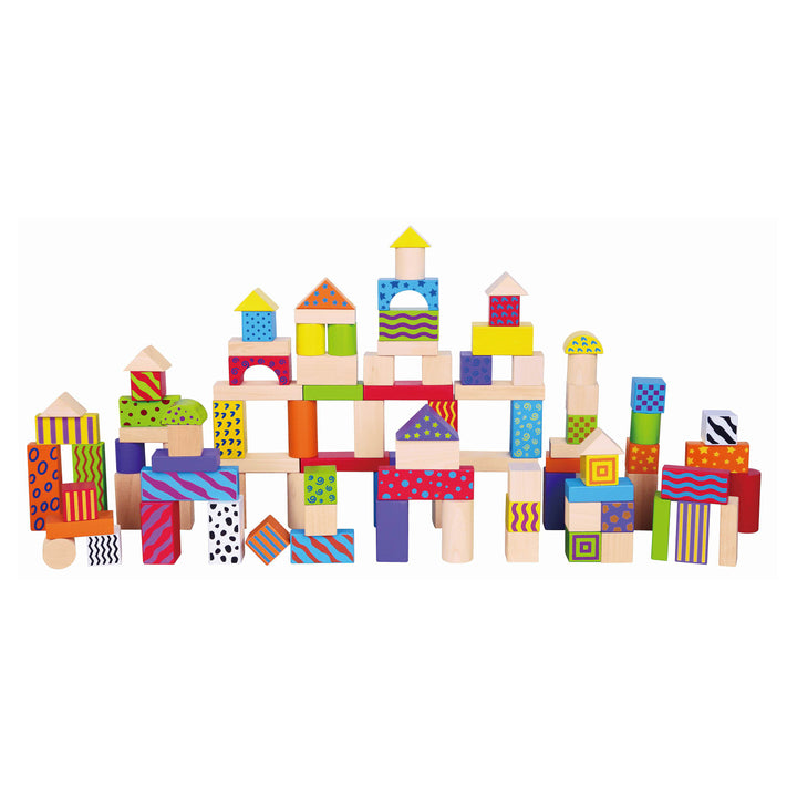 Wooden Blocks -100pcs 