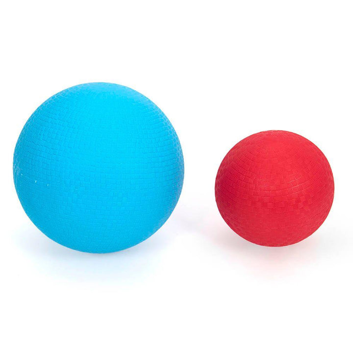 6 Colour Rubber Playground Balls 15cm 6pk - EASE