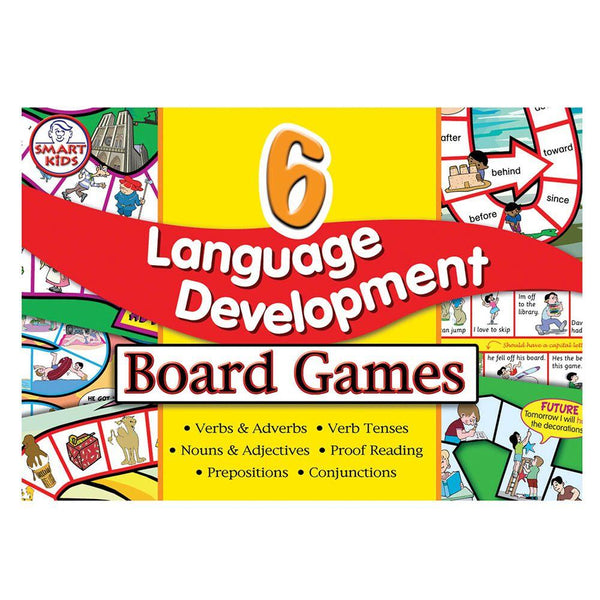 6 Language Development Board Games - EASE