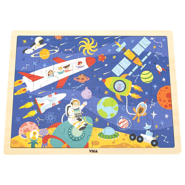 Wooden 48 Pcs Puzzle - Space 