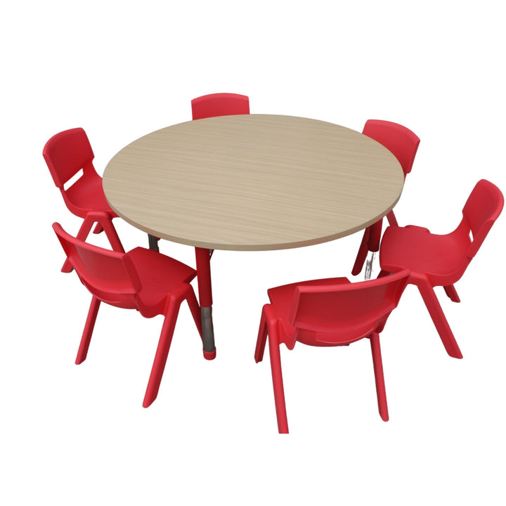 Adjustable Round Table 