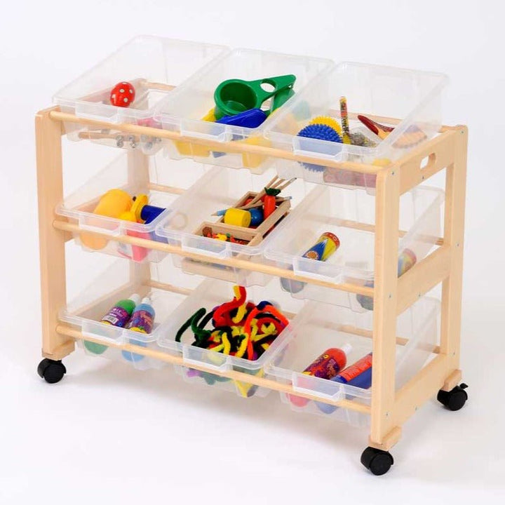 9 Tray Single Classroom Tidy Clear - EASE