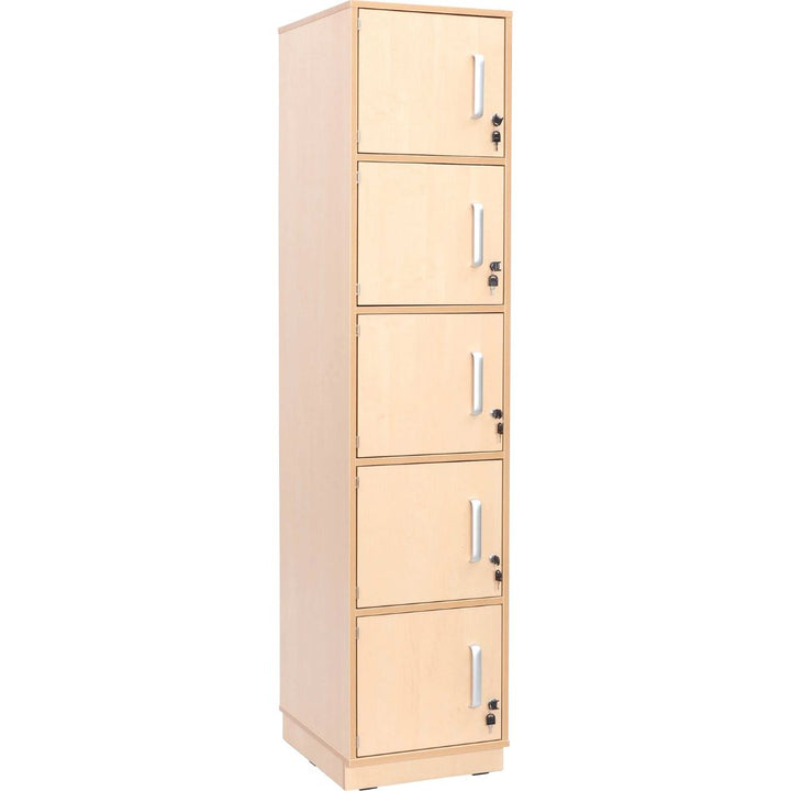 Locker with 5 compartments 