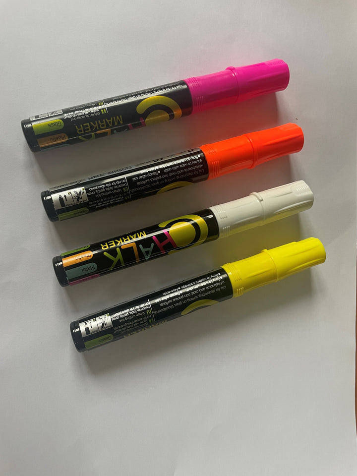 Chalk Markers/Pens- Set of 4 