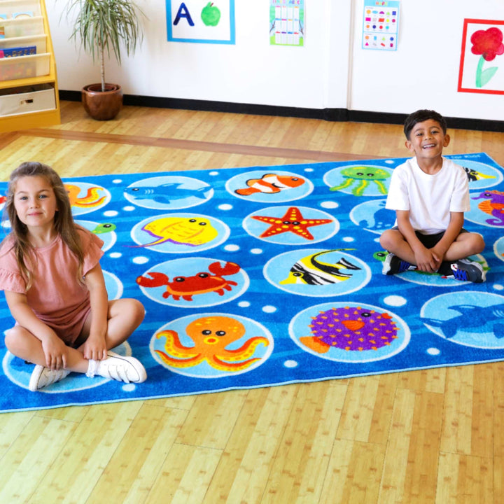 Under the Sea Rectangular Placement Carpet 