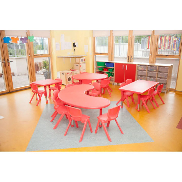 EASE Classroom with Plastic Chairs - All Heights 