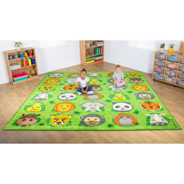 Large Zoo Mat Carpet 