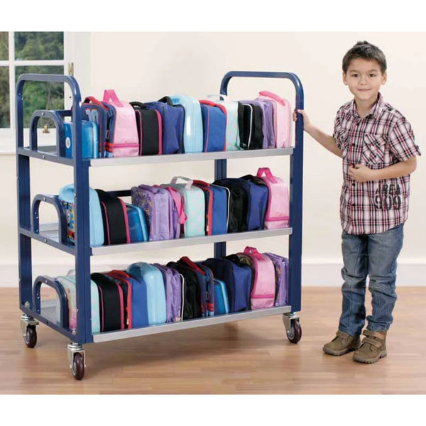 Double Lunchbox Trolley (hold up to 60 lunchboxes)