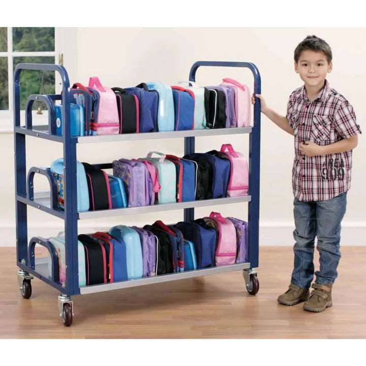 Double Lunchbox Trolley (hold up to 60 lunchboxes) 