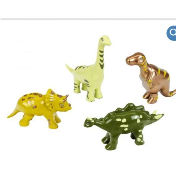 Early Steps - Magnetic-dinosaurs-puzzle with 4 dinosaurs 