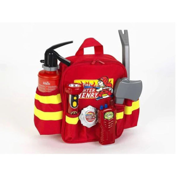 Firefighter backpack with accessories