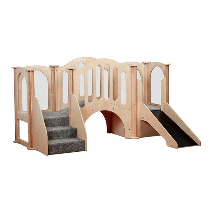 Hide & Slide Kinder Gym (with roof) 