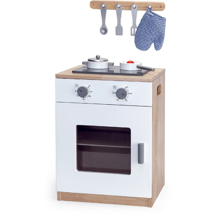 White Kitchen - Stove w/Accessories 