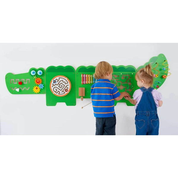 Crocodile Manipulative Fine Motor Wall Panel 