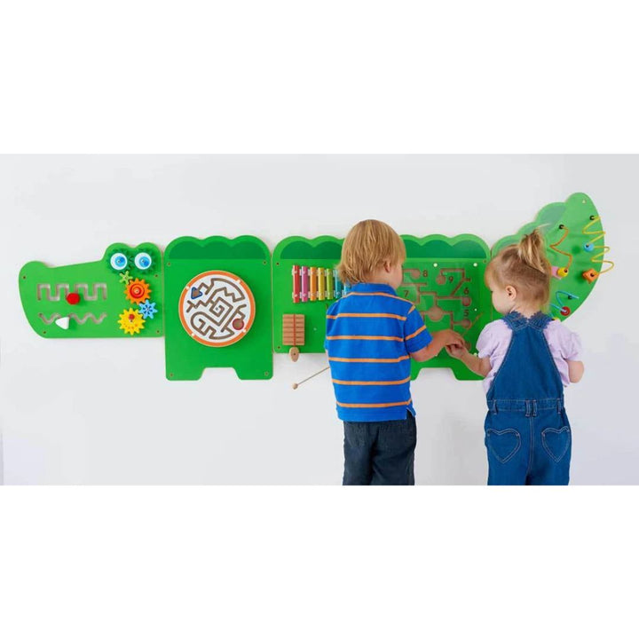 Crocodile Manipulative Fine Motor Wall Panel 