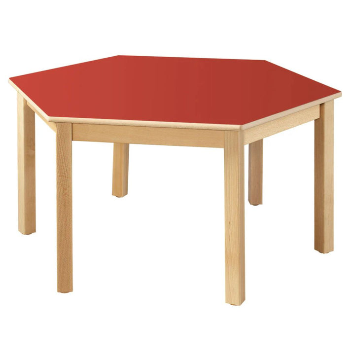 Hexagonal Table 53Cm All Colours 