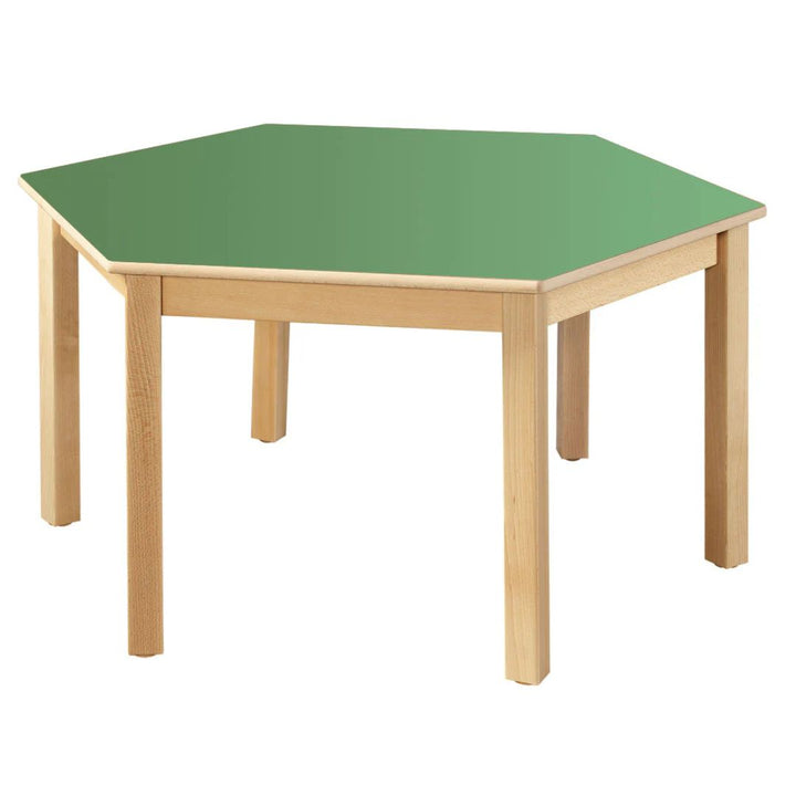 Hexagonal Table 71 cm All Colours 