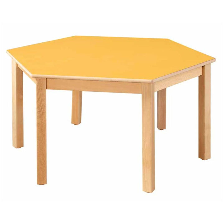 Hexagonal Table 71 cm All Colours 