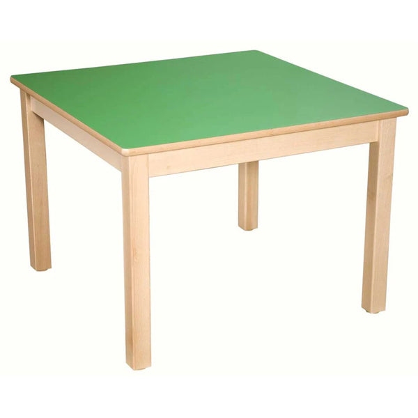 Square Wooden Table All Heights & All Colours 