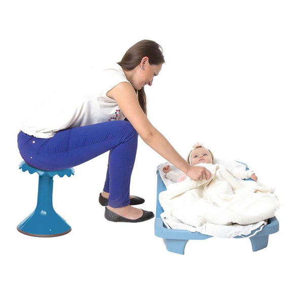 Wobble Stool - 37cm - Ocean Blue