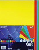 A3 160Gsm Activity Card 50 Sheets - Rainbow - EASE