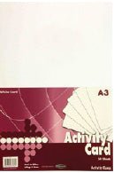 A3 160Gsm Activity Card 50 Sheets - White - EASE