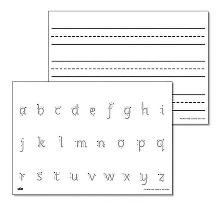 A4 Double Sided Handwriting Drywipe Board 6pk - EASE