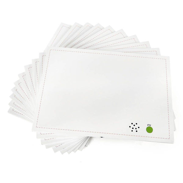 A4 Talk - Time Recordable Card 30 Second 30pk - EASE