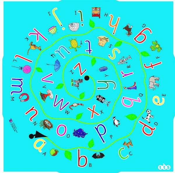 Active World Alphabet Sorting Mat - EASE