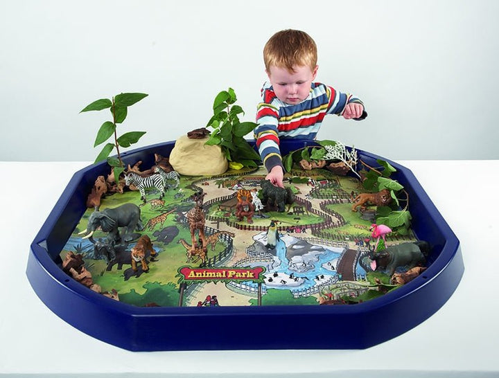 Active World Tuff Tray Safari Park Mat - EASE