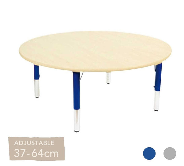 Adjustable Maple Round Table - EASE