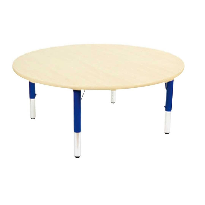 Adjustable Maple Round Table - EASE