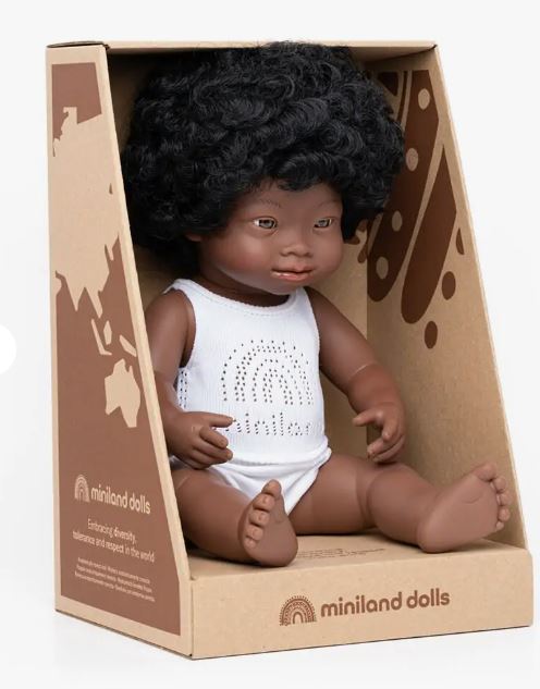 African Girl with Down Syndrome Doll - EASE