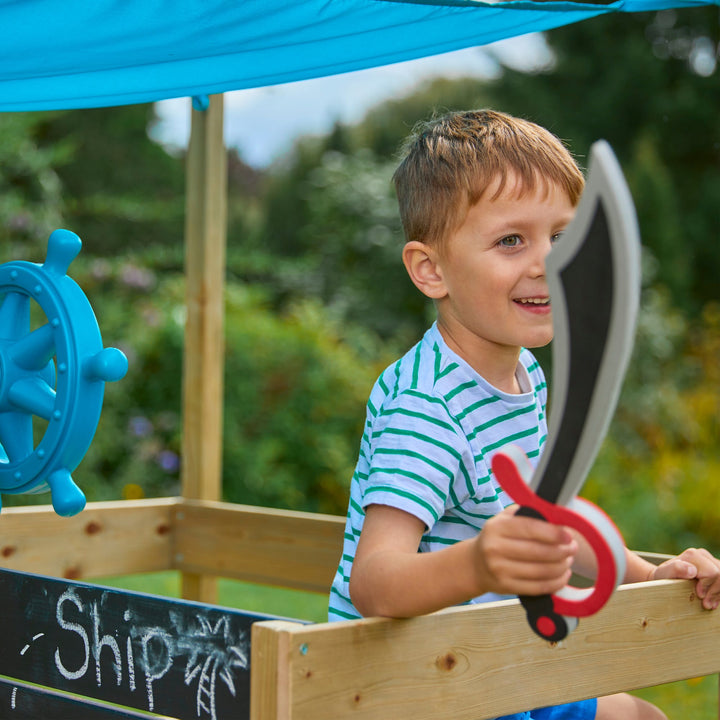 Ahoy Wooden Play Boat - EASE