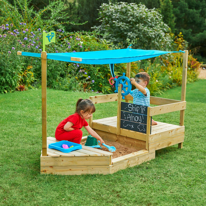 Ahoy Wooden Play Boat - EASE