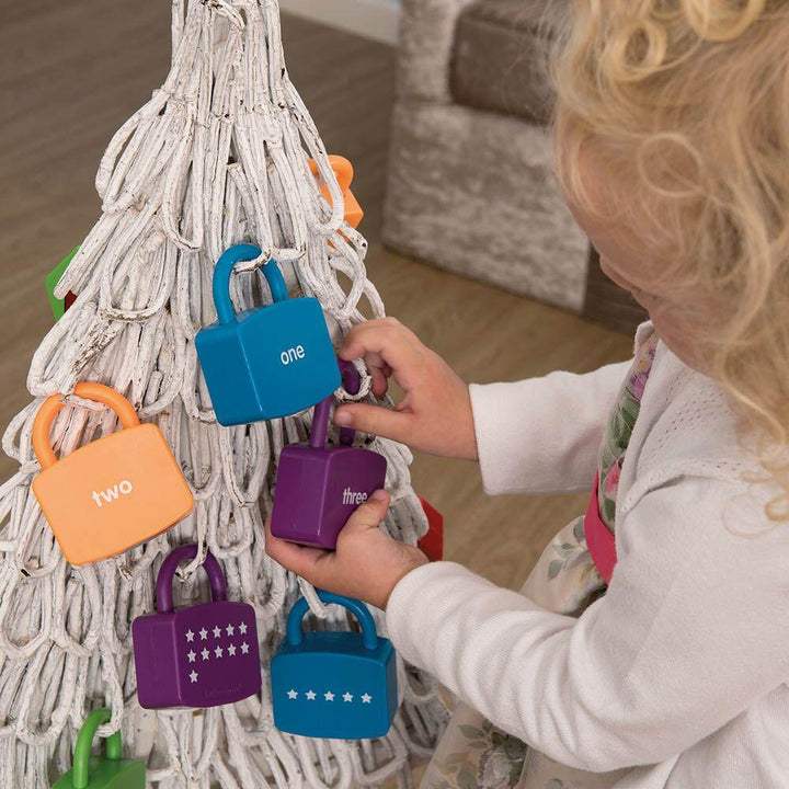 Alphabet Learning Locks Padlock and Keys Matching - EASE