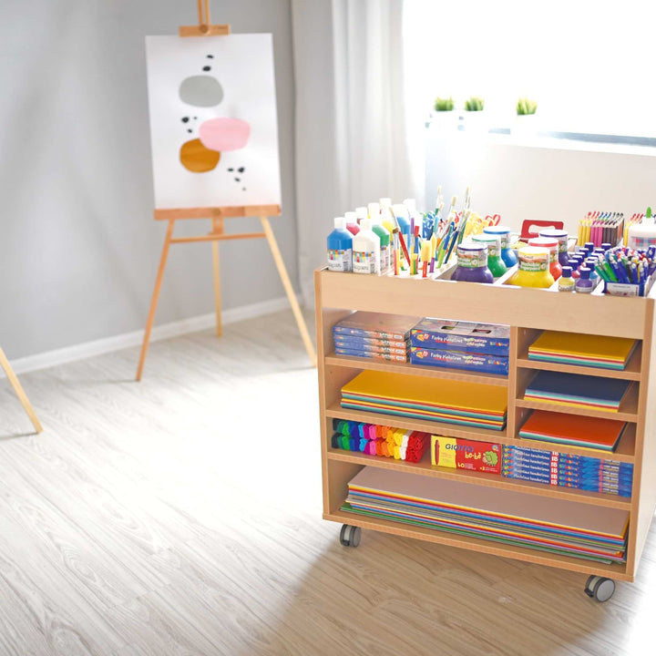 Art cabinet with wheels - EASE